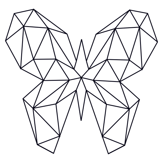 Kit Butterfly Geometric - mandalaine.fr
